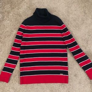 Tommy Hilfiger striped turtleneck sweater